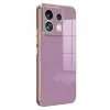Xiaomi Poco M6 Pro 4g Kılıf Volet Silikon - Mor