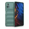 Xiaomi Poco X4 Pro 5g Kılıf Optimum Silikon - Koyu Yeşil
