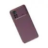 Xiaomi Poco X4 Pro 5g Kılıf Volet Silikon - Mor