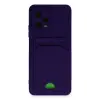 Xiaomi Poco X5 5g Kılıf Kelvin Kartvizitli Silikon - Derin Mor