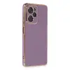 Xiaomi Poco X5 Pro 5g Kılıf Volet Silikon - Mor