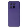 Xiaomi Poco X6 Pro Kılıf Nano İçi Kadife Silikon - Mor