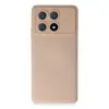 Xiaomi Poco X6 Pro Kılıf Nano İçi Kadife Silikon - Pudra