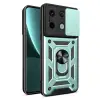 Xiaomi Poco X6 Pro Kılıf Pars Lens Yüzüklü Silikon - Yeşil