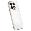 Xiaomi Poco X6 Pro Kılıf Volet Silikon - Beyaz