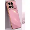 Xiaomi Poco X6 Pro Kılıf Volet Silikon - Mor