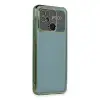 Xiaomi Redmi 10c Kılıf Razer Lensli Silikon - Yeşil