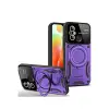 Xiaomi Redmi 12c Kılıf Joy Lens Standlı Kapak - Mor