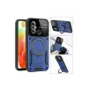 Xiaomi Redmi 12c Kılıf Joy Lens Standlı Kapak - Siyah