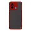 Xiaomi Redmi 12c Kılıf Montreal Silikon Kapak - Kırmızı