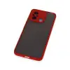 Xiaomi Redmi 12c Kılıf Montreal Silikon Kapak - Kırmızı