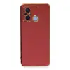 Xiaomi Redmi 12c Kılıf Volet Silikon - Kırmızı