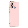 Xiaomi Redmi 12c Kılıf Volet Silikon - Pembe