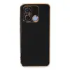 Xiaomi Redmi 12c Kılıf Volet Silikon - Siyah