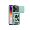 Xiaomi Redmi 13 4g Kılıf Pars Lens Yüzüklü Silikon - Yeşil