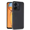 Xiaomi Redmi 13c Kılıf Aras Deri Kapak - Siyah