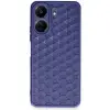 Xiaomi Redmi 13c Kılıf Petek Silikon Kapak - Lacivert