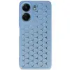 Xiaomi Redmi 13c Kılıf Petek Silikon Kapak - Mavi