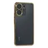 Xiaomi Redmi 13c Kılıf Razer Lensli Silikon - Gold