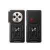 Xiaomi Redmi 14c Kılıf Pars Lens Yüzüklü Silikon - Siyah