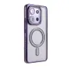 Xiaomi Redmi 15c 4g Joke Simli Magneticsafe Kılıf - Derin Mor