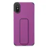 Xiaomi Redmi 9a Kılıf Mega Standlı Silikon - Mor