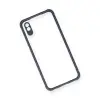 Xiaomi Redmi 9a Kılıf Miami Şeffaf Silikon - Gri