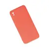 Xiaomi Redmi 9a Kılıf Nano İçi Kadife Silikon - Turuncu