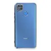 Xiaomi Redmi 9c Kılıf Razer Lensli Silikon - Açık Mavi