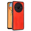 Xiaomi Redmi A3 4g Kılıf Aras Deri Kapak - Kırmızı