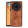 Xiaomi Redmi A3 4g Kılıf Aras Deri Kapak - Taba