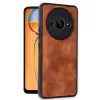 Xiaomi Redmi A3 4g Kılıf Aras Deri Kapak - Taba