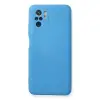 Xiaomi Redmi Note 10 Kılıf Nano İçi Kadife Silikon - Mavi