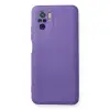 Xiaomi Redmi Note 10 Kılıf Nano İçi Kadife Silikon - Mor