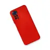 Xiaomi Redmi Note 11 Kılıf Nano İçi Kadife Silikon - Kırmızı