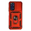 Xiaomi Redmi Note 11 Kılıf Pars Lens Yüzüklü Silikon - Kırmızı