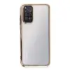 Xiaomi Redmi Note 11 Kılıf Razer Lensli Silikon - Gold