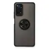 Xiaomi Redmi Note 11 Pro Kılıf Montreal Yüzüklü Silikon Kapak - Siyah