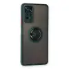 Xiaomi Redmi Note 11 Pro Kılıf Montreal Yüzüklü Silikon Kapak - Yeşil