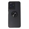 Xiaomi Redmi Note 12 4g Kılıf Montreal Yüzüklü Silikon Kapak - Siyah