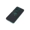 Xiaomi Redmi Note 12 4g Kılıf Montreal Yüzüklü Silikon Kapak - Yeşil