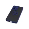 Xiaomi Redmi Note 12 5g Kılıf Montreal Yüzüklü Silikon Kapak - Lacivert