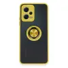 Xiaomi Redmi Note 12 5g Kılıf Montreal Yüzüklü Silikon Kapak - Sarı