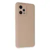 Xiaomi Redmi Note 12 5g Kılıf Nano İçi Kadife Silikon - Pudra