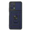 Xiaomi Redmi Note 12 5g Kılıf Pars Lens Yüzüklü Silikon - Lacivert