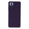 Xiaomi Redmi Note 12 Pro 4g Kılıf Nano İçi Kadife Silikon - Mor