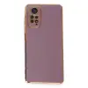 Xiaomi Redmi Note 12 Pro 4g Kılıf Volet Silikon - Mor