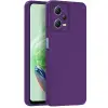 Xiaomi Redmi Note 12 Pro 5g Kılıf Nano İçi Kadife Silikon - Mor