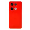 Xiaomi Redmi Note 13 4g Kılıf Nano İçi Kadife Silikon - Kırmızı