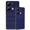 Xiaomi Redmi Note 13 Pro 4g Kılıf Bibercas Silikon Kapak - Lacivert